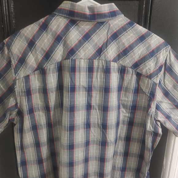 Micros Button down shirt Short Sleeve Men's - Picture 7 of 15